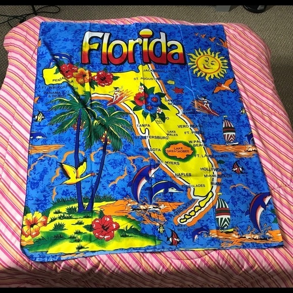 Zuliana Exclusive “Florida” Sarong Made in USA. New With Tags. - Picture 3 of 4